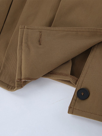 スタンドカラー クロップド丈ジャケット（レディース）2025