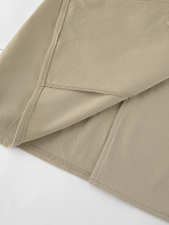 クラシックなダブルブレストトレンチコート（ドールカラーとベルト付き、レディース向け）2025年モデル