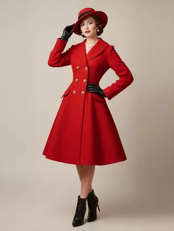 Manteau En Laine à Capuche Femme,Grande Taille Mi-Long Trench-Coat Avec Poches,Couleur Unie Parka à Manches Longues,Automne Hiver Chaud Boutonnée Coupe-Vent Chic Elégant Blouson Coat Veste