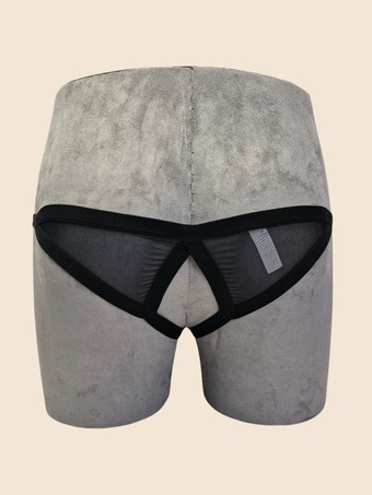 メンズランジェリー下着セクシーパンティーブラックブリーフトライアングル