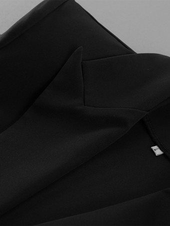 レーストリムのシングルボタン留めブレザー（レディース）2025