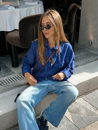 2025年秋冬 クラインブルー ミディシャケット レディース