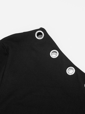 2025年レディース向けアシンメトリーショルダーボディコンミニドレス