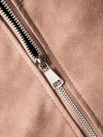 7. メンズ レトロジャケット ターンダウンカラー 長袖 フルジッパー開閉 サイドポケット 軽量ジャケット