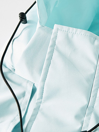 メンズ アウトドア カップルジャケット 取り外し可能なフード 防風防水 2ピースセット