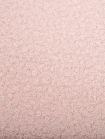 スタンドカラーのピンクのプラッシュジャケット（レディース）2025