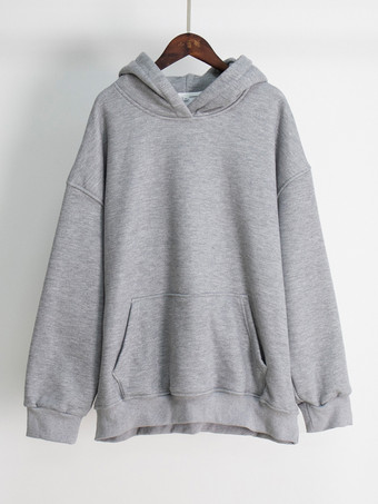 カンガルーポケット付きオーバーサイズパーカー（レディース）2025