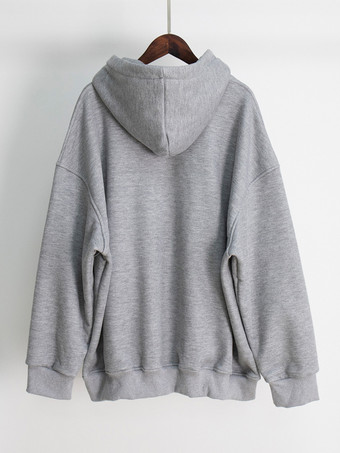 カンガルーポケット付きオーバーサイズパーカー（レディース）2025