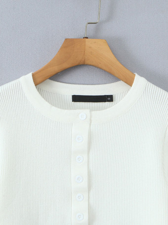 コントラストトリムニットのコーディネートセット（クロップドカーディガンとショートパンツ付き、レディース向け）2025年