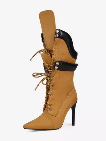 ladies mid calf dress boots Dior Quest Leather Mid-Calf Boots IT 40 main image 1