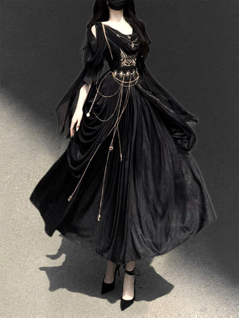 Abito Lolita classico abito Lolita in chiffon da messaggero notturno in stile greco