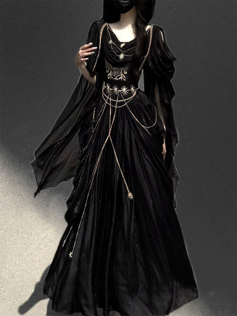 Abito Lolita classico abito Lolita in chiffon da messaggero notturno in stile greco