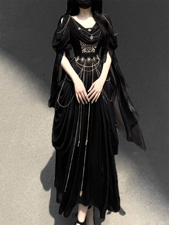 Abito Lolita classico abito Lolita in chiffon da messaggero notturno in stile greco