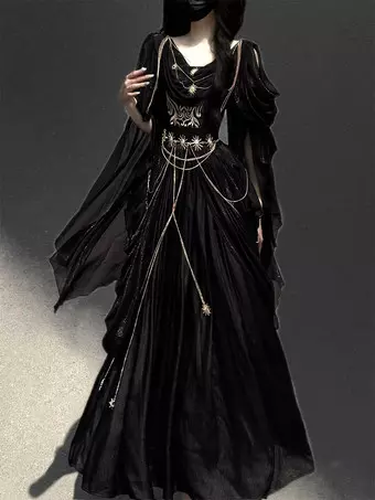 chiffon greek style dress Classical Lolita Dress Greek Style Night Messenger Lolita Chiffon Dress