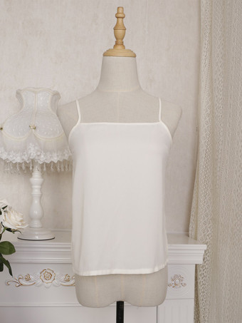 クラシカルロリータ3点セット コルセットウエストスカート＆シースルーブラウス＆キャミソールアンダーシャツコーデ