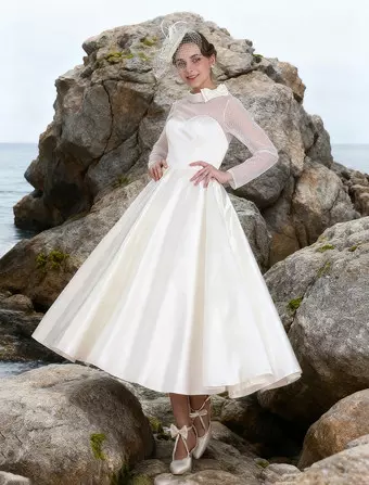 Vintage Wedding Dress - Costumeslive.com