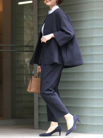 エレガント セットアップ ラウンドネック ディープアプリコット 半袖 無地 シンプル レディースファッション