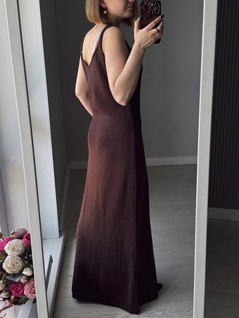 ニット3ピースコーデセット マキシワンピース、ロングカーディガン、スリップドレス レディース 2025