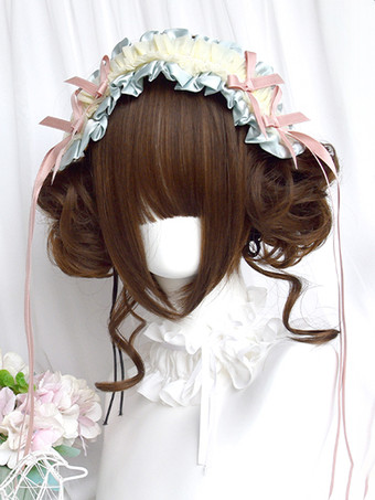 Sweet Lolita Wig Deep Brown Two Buns Lolita Accessories