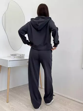 SHEIN Essnce Pantaloni sportivi & Felpa con mezza zip | SHEIN ALIA