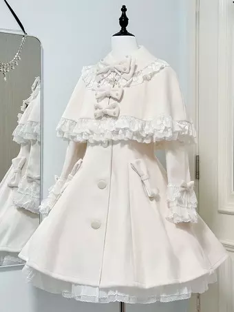 高品質2025ゴスロリ衣装、甘いロリータコート、プチプラロリータ