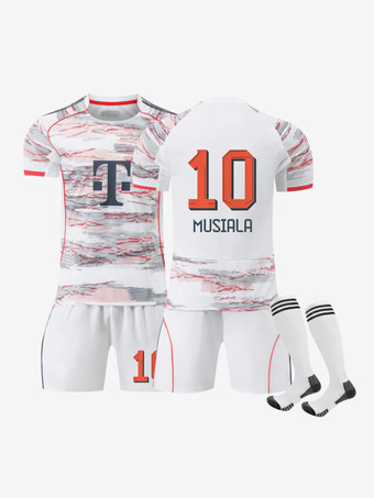 N.10Maglia da trasferta 25/26 n. 10 MUSIALA Football Club set da 3 pezzi