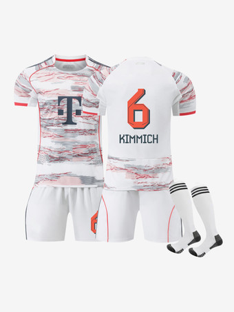 N.6Maglia da trasferta Football Club 25/26 N.6 Kimmich N.9 Kane N.42 Musiala N.25 Müller Set da 3 pezzi