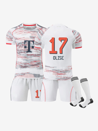 N.17Maglia da trasferta Football Club 25/26 N.6 Kimmich N.9 Kane N.42 Musiala N.25 Müller Set da 3 pezzi