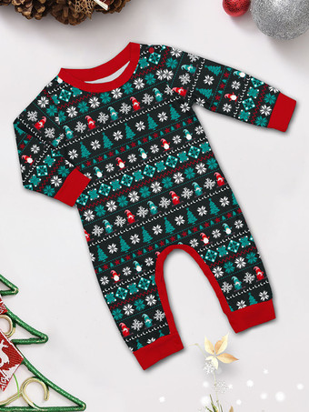 ブラックグリーンフェアアイルファミリークリスマスパジャマ2026