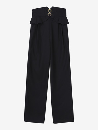 王子 ロリータ ドレス ゴシック ブラック クラシック フリル クロス 長袖 シャツ オーバーコート パンツ セット