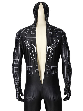 スパイダーマン3 ヴェノム カーニバル ハロウィン コスプレ衣装 キャットスーツ
