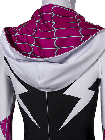 マーベルコミックスパイダーマンイントゥザスパイダーバースグウェンステイシーキャットスーツマーベルコミックコスプレコスチューム