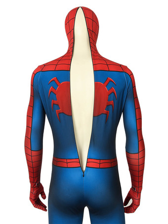 スパイダーコスプレ　2026　スパイダーマン: スパイダーバース映画　ピーター・パーカーコスプレスーツハロウィン