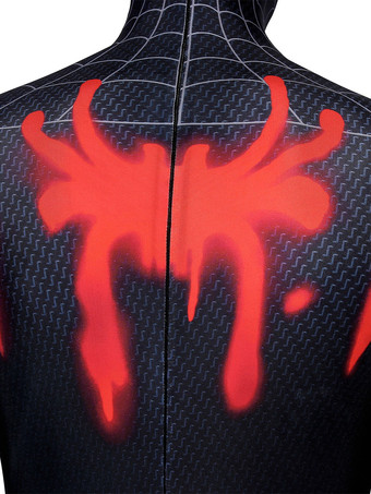 スパイダーマンマイルズモラレスコスプレジャンプスーツマーベルコミックススーパーヒーローコスプレコスチューム大人用