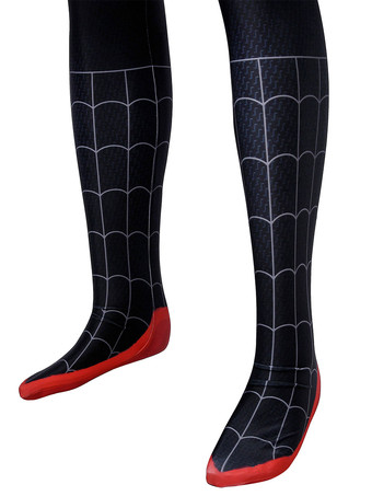 スパイダーマンマイルズモラレスコスプレジャンプスーツマーベルコミックススーパーヒーローコスプレコスチューム大人用