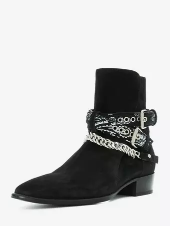 Suede Ankle Boots Men display picture 1