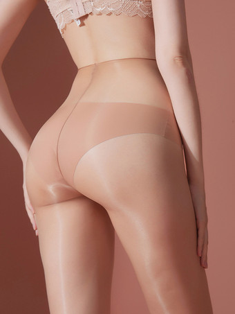 ランジェリー ストッキング パンスト レディース ヌード シアー 光沢 シームレス 高密度 光沢