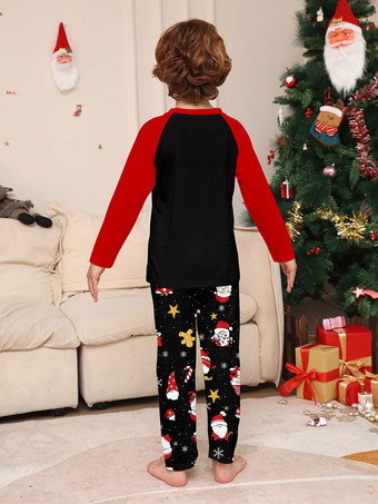 家族お揃いクリスマスパジャマ サンタクロース柄 レディース 2025