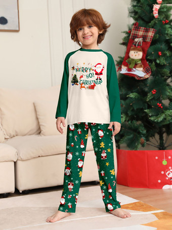 家族お揃いクリスマスパジャマ サンタクロース柄 レディース 2025