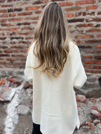 ニットスリーブパッチワークブレザー（レディース）2026