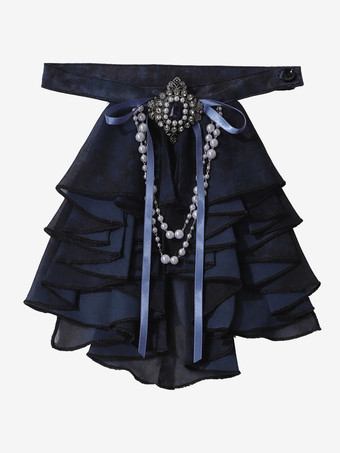 王子王子ロリータセット 黒 長袖 ゴシック フリル ロリータセット