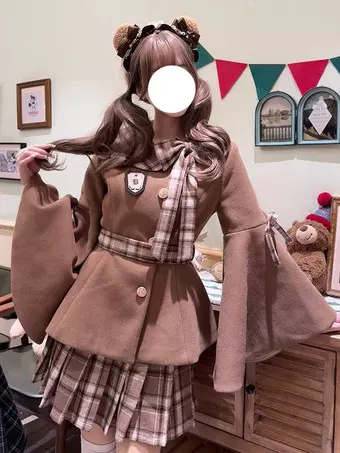 甘いロリータ ブーツ PU レザー フリル弓ラウンド トゥ ブラック