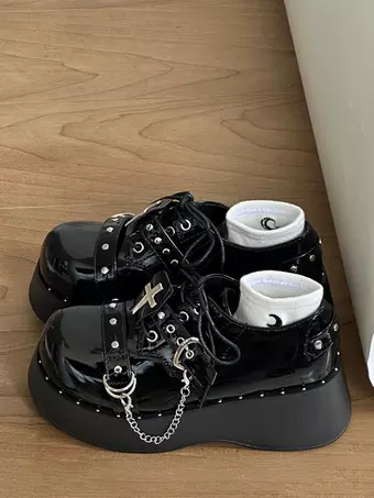 2026ゴシックロリータ靴、高品質ロリータ靴、ゴシックロリータ靴