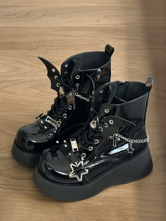 2026スタイリッシュロリータブーツ、ゴシックロリータのブーツ、最高