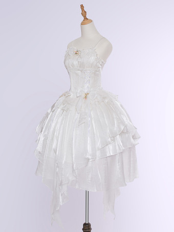 Vestido dulce de lolita Jersey sin mangas Vestido dulce de lolita