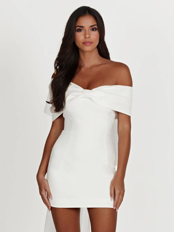 ボディコン ドレス バックレス フォールドオーバー パーティー ミニ ドレス ブラック