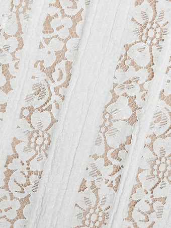 Florales Spitzenkleid schulterfrei Glockenärmel sexy figurbetontes Minikleid für Damen 2025