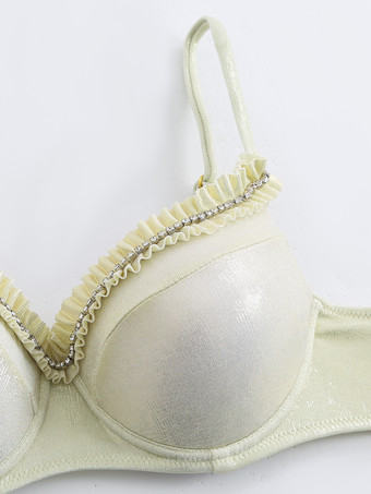 2025年夏向けの光沢のあるビキニとマキシスカートの3ピース水着セット