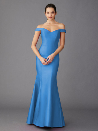 ティールマザードレス スイートハートネック ノースリーブ Aライン マキシレングス ゲストドレス 結婚式用