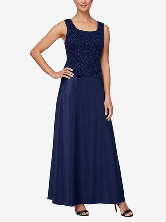 ブライダルマザードレス ジュエルネック 3/4丈スリーブ マーメイドレース ゲストドレス 結婚式用